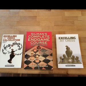 Lot of 3 Chess Books